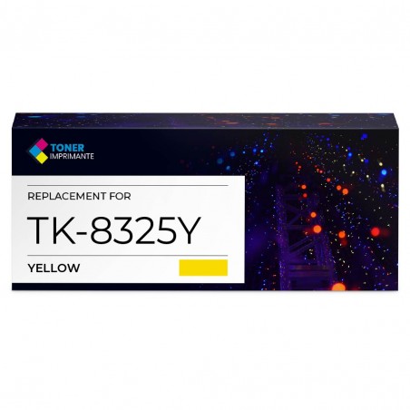 Toner laser compatible Kyocera 1T02NPANL0 TK-8325Y