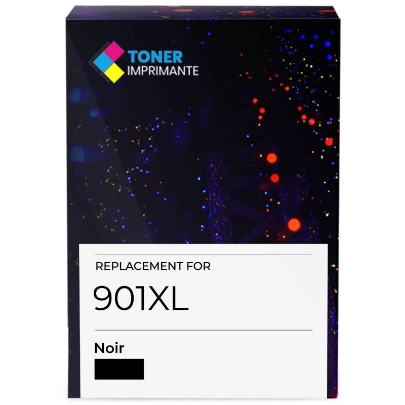 CC654AE cartouche d'encre Noir compatible HP 901XL