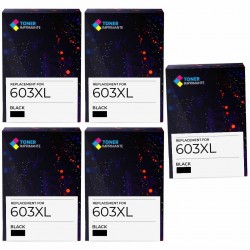 Pack de 5 Epson 603XL cartouches d'encre compatibles