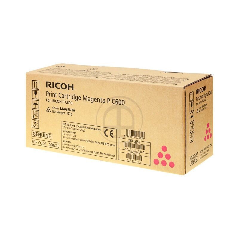 408316 P C600 toner Magenta