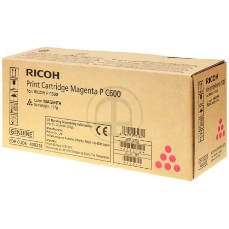 408316 P C600 toner Magenta