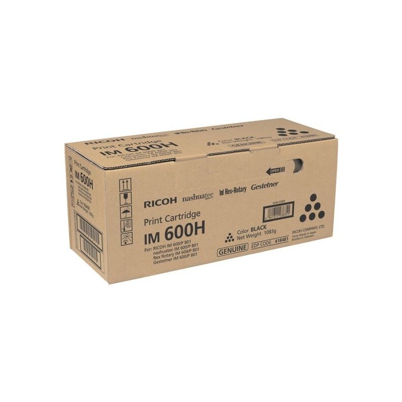 418481 IM600H toner Noir
