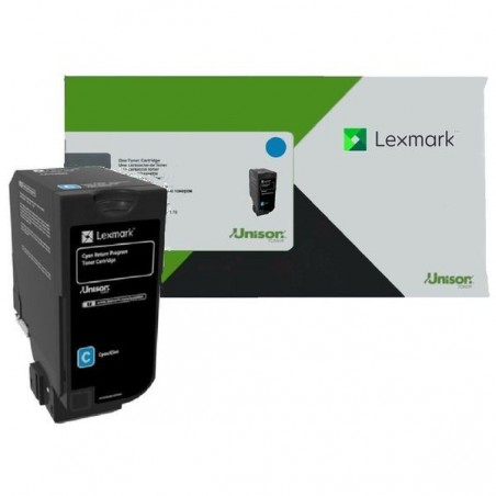  Lexmark  84C2HC0 Cartouche de toner originale Cyan