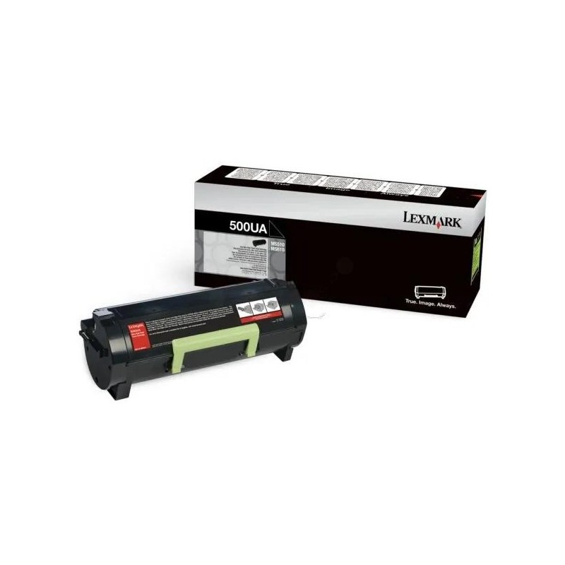  Lexmark 500UA 50F0UA0 Cartouche de toner originale Noir
